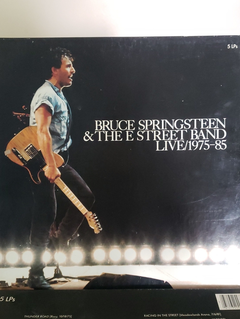 BRUCE SPRINGSTEEN & E STREET BAND LIVE 1975-85 5LP BOX SET 12" Complete